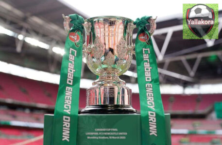 احتفال مانشستر سيتي بكأس الرابطة الإنجليزية 2025/26